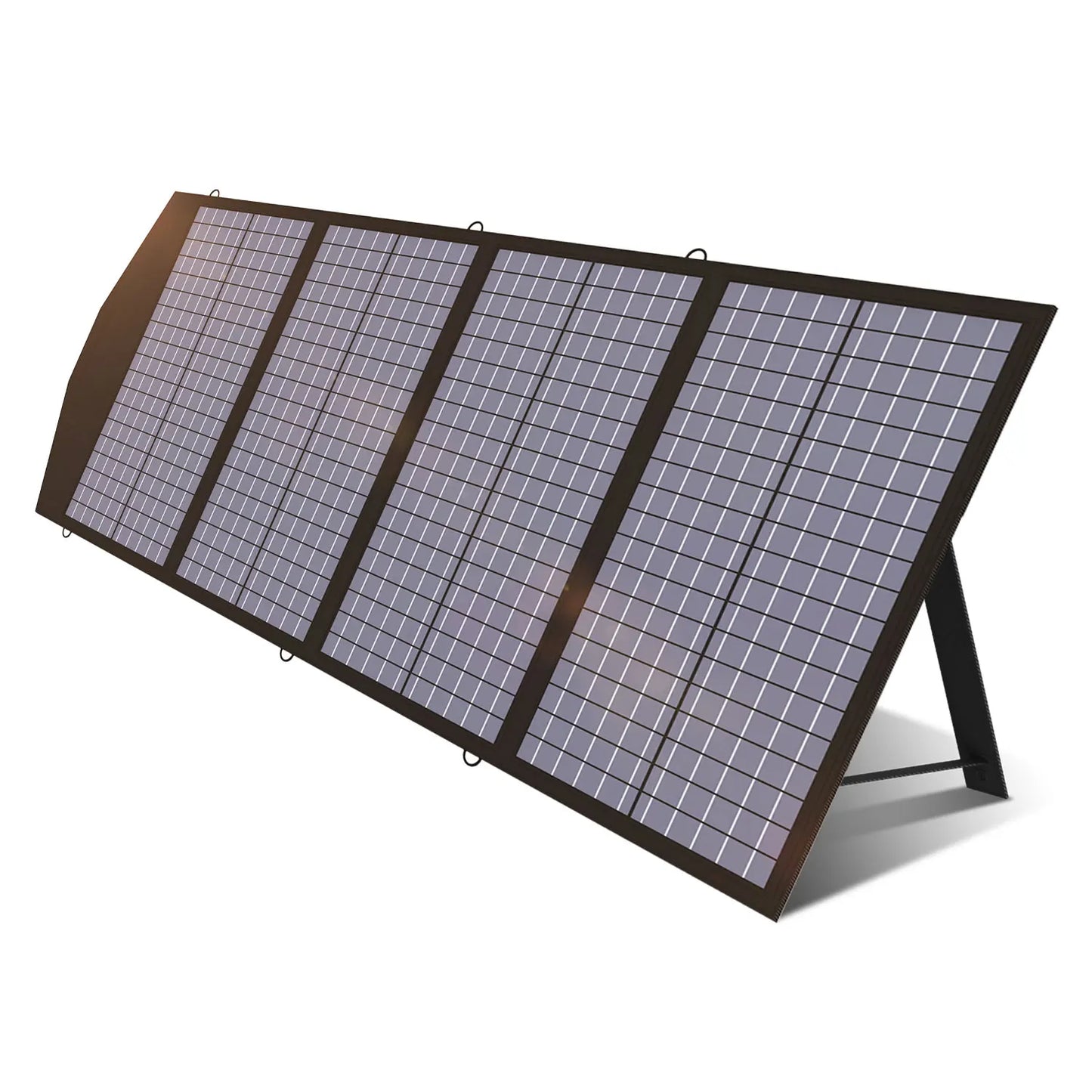Painel Solar Portátil 60W com 2 USB - Dobrável e Resistente à Água